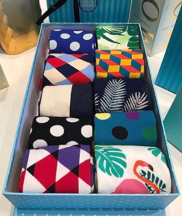 GIFT BOX, 10 pairs lolliesocks cotton. CHOOSE YOUR FAVORITES.