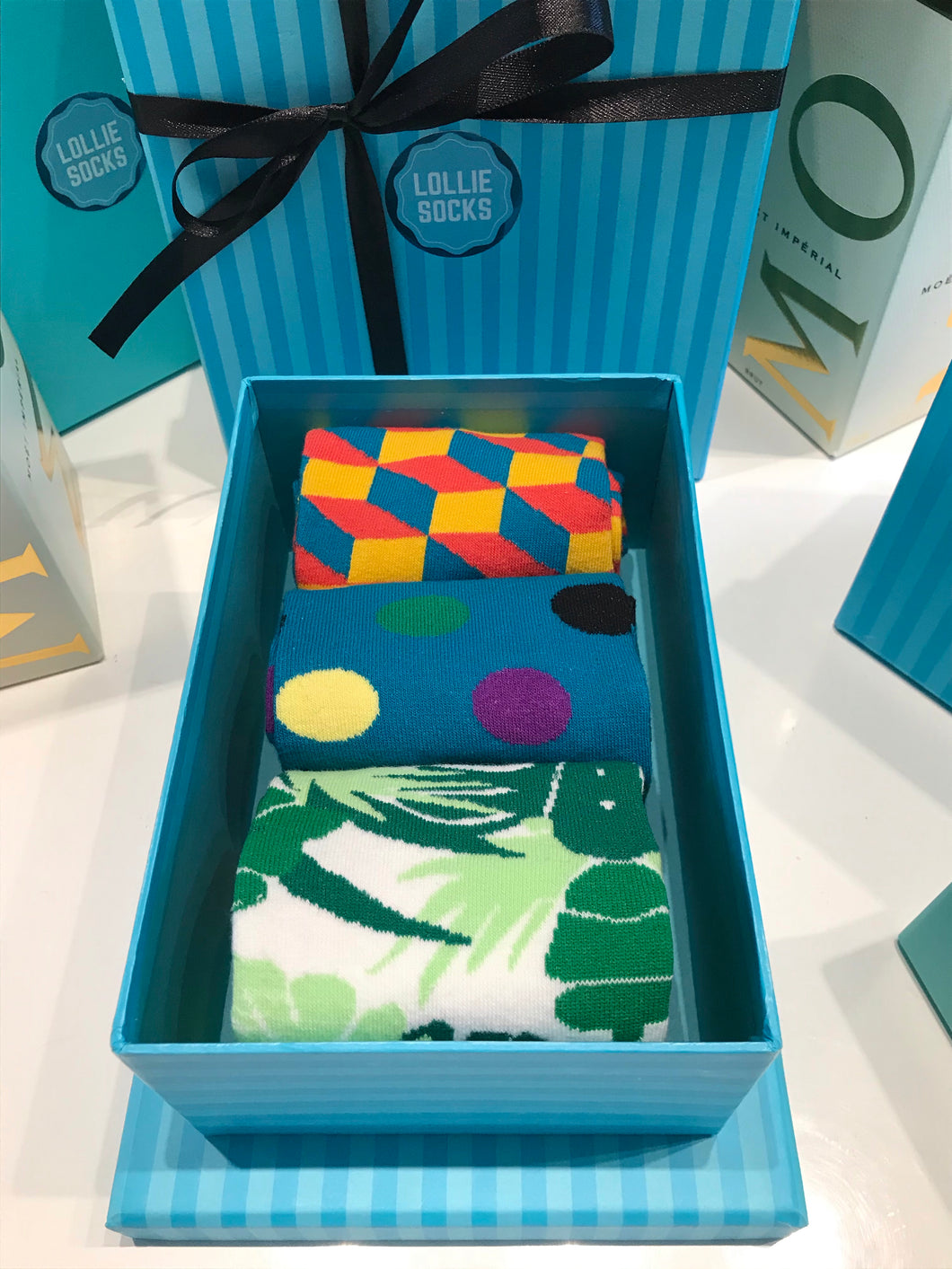 GIFT BOX lolliesocks 3 pairs of socks lolliesocks. CHOOSE YOUR FAVORITES.