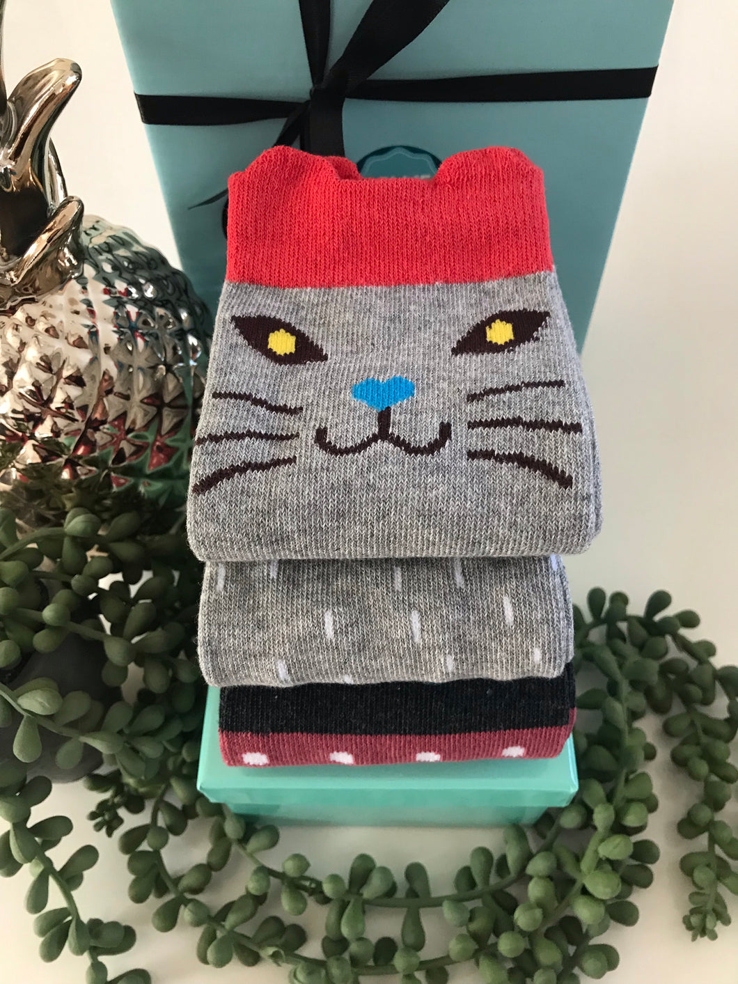GIFT BOX 🎁 lolliesocks 3 pairs girls combed cotton.