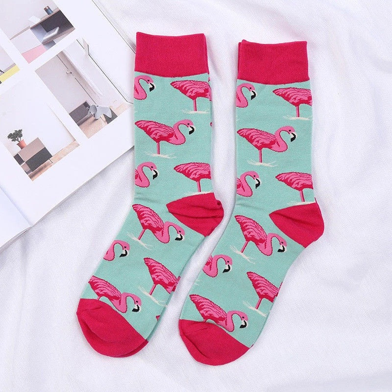 lolliesocks flamingo pink
